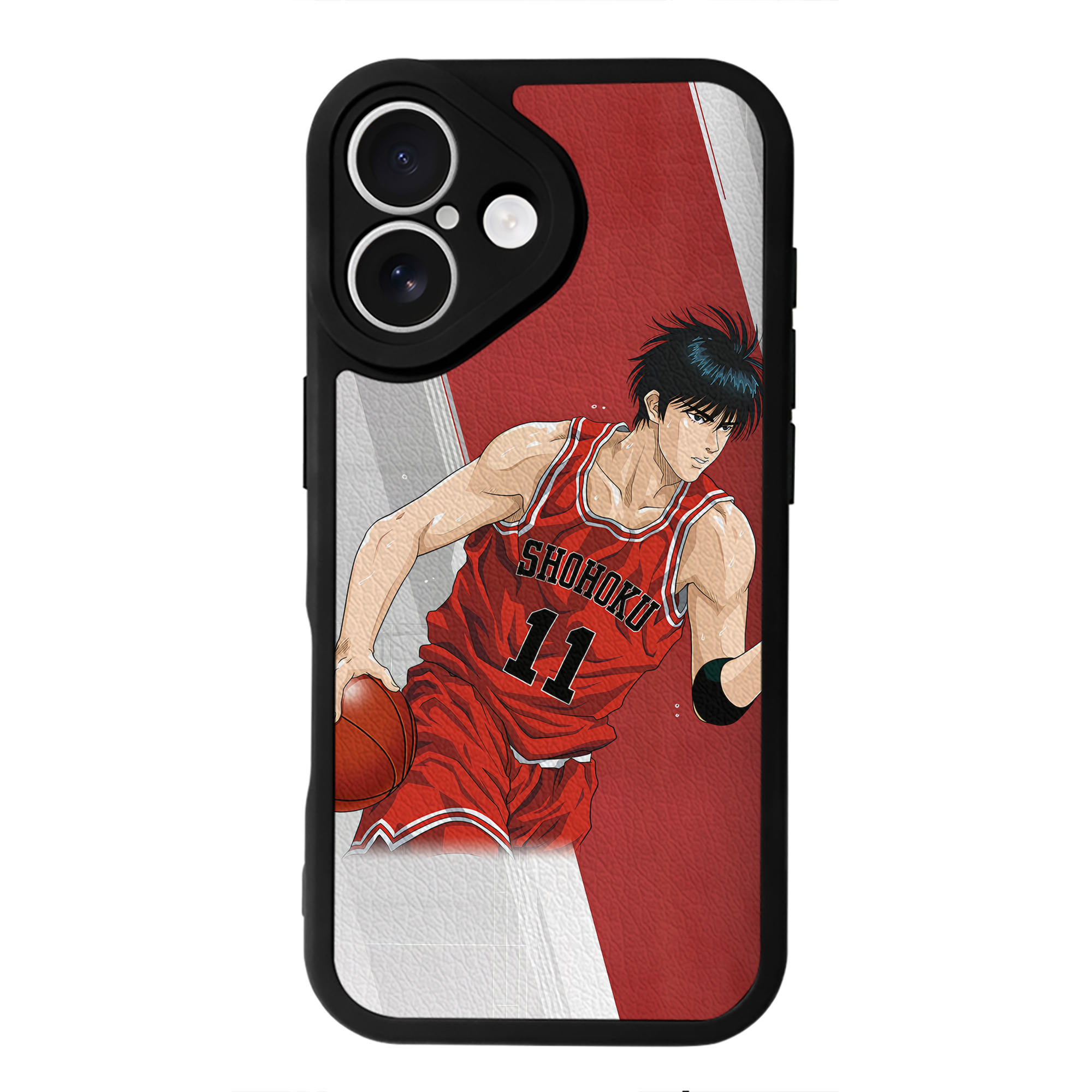 （画像用） SLAM DUNK／スラムダンク 【iPhone 16シリーズ対応】シリコンスマホケース（レザー調） 材質：シリコン